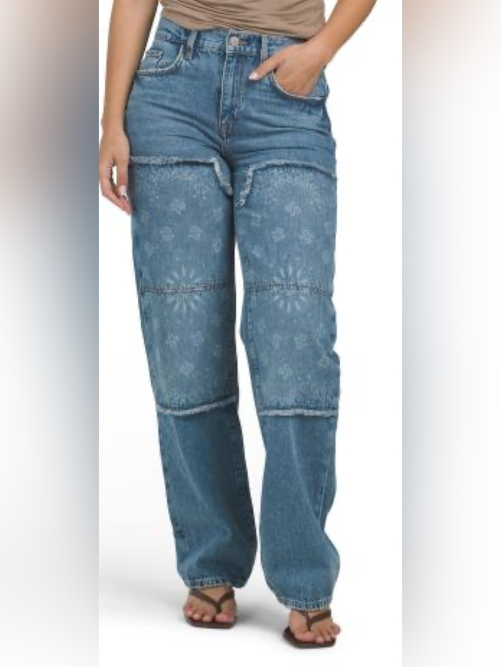 NWT Triarchy Birkin Chap Mid- Rise Straight Leg Jeans Size 30